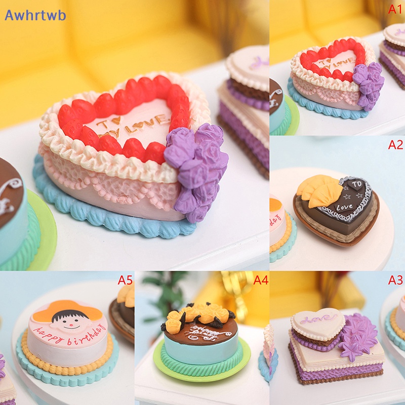 1 Mô Hình Bánh Ngọt Trang Trí Nhà Búp Bê Mới