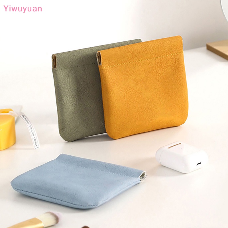 Túi Da Đựng Tiền Xu Chìa Khóa / Trang Sức / Mỹ Phẩm Tiện Dụng Mới