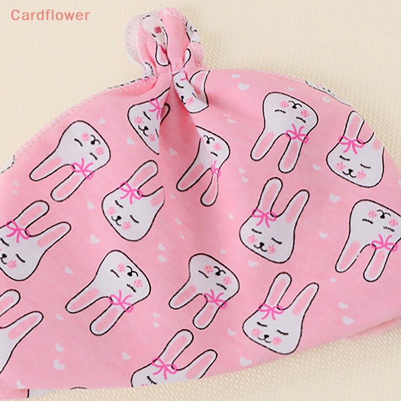 Mũ Trùm Đầu Họa Tiết In Xinh Xắn Cho Bé Mới