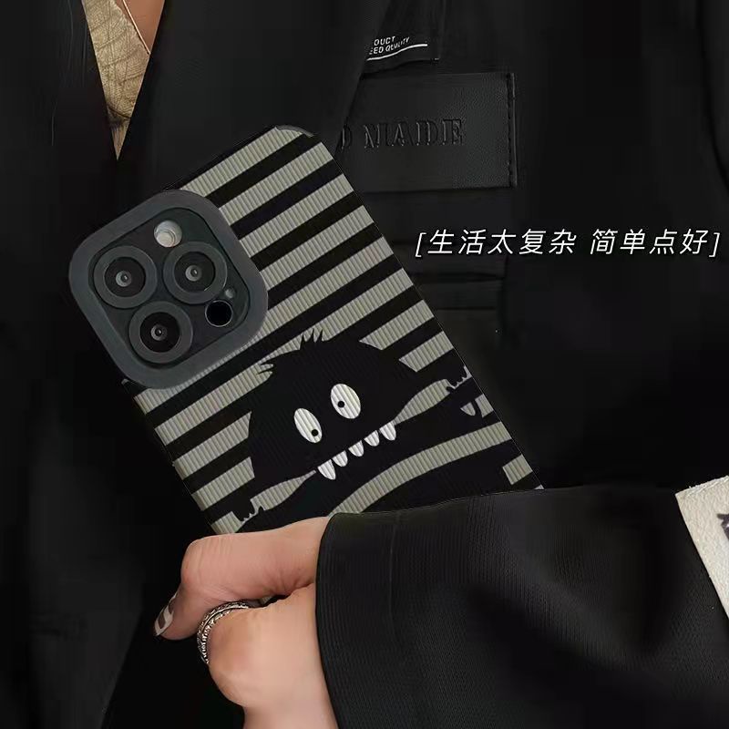 Ốp Điện Thoại In Hình Quái Vật Dễ Thương Cho Iphone 7 7plus 8 8plus Xs XR 11 12 13 14 Pro Plus Promax