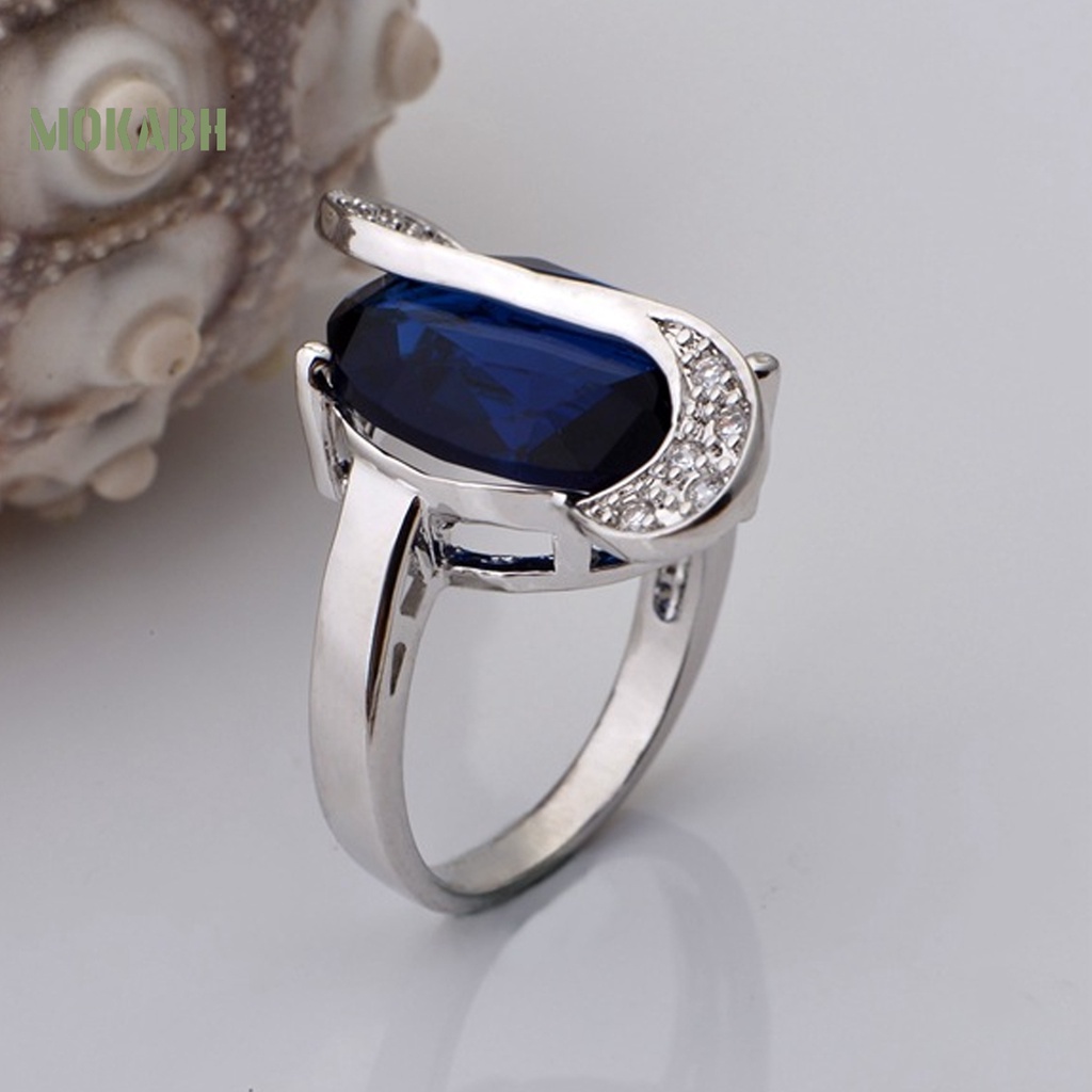 1 Bộ Vòng cổ, Nhẫn, Bông Tai Đính Đá Lấp Lánh