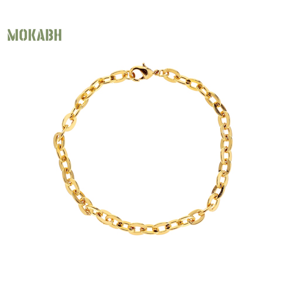 Vòng Tay Dây Xích Thiết Kế Đơn Giản Phong Cách Hip Hop Thời Trang Dự Tiệc Cho Nam Và Nữ