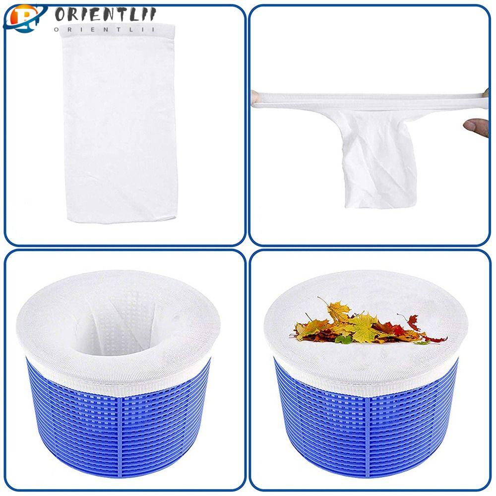 Set 10 / 15 / 20 / 25 / 30 Túi Lưới Lọc Vệ Sinh Bể Bơi Chống Bẩn Tiện Dụng