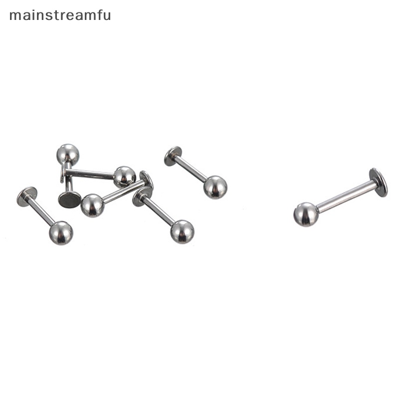 Khuyên Xỏ Cơ Thể Bằng Thép Không Gỉ Trang Điểm Lông Mày Lưỡi Môi [Mainnstreamfu]