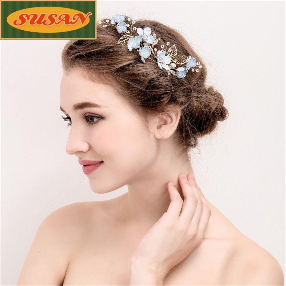 Lược Cài Tóc Đính Đá Sang Trọng Cho Cô Dâu