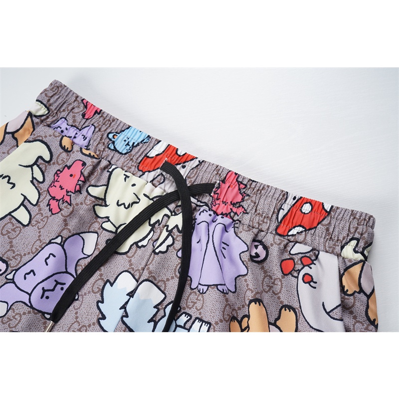 Quần Short Họa Tiết Hoạt Hình Thời Trang Mùa Hè