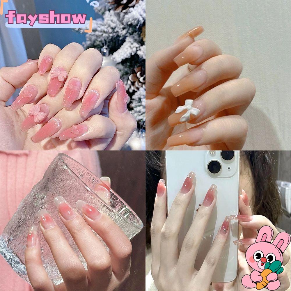 Hộp 24 Móng Tay Giả Múa Ba Lê Chất Lượng Cao