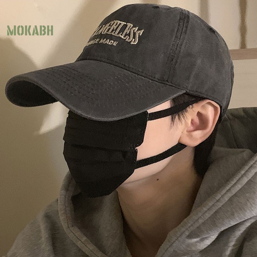 Mũ Lưỡi Trai Thêu Chữ Có Thể Điều Chỉnh Kích Thước Thời Trang Cho Nam