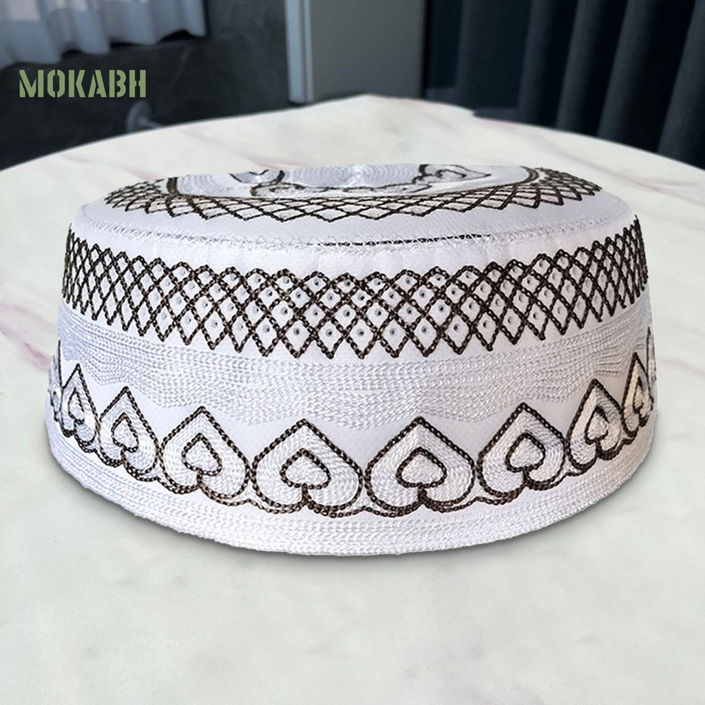 Mũ Lưỡi Trai Họa Tiết Sọc Thêu Phong Cách Retro Cho Nam