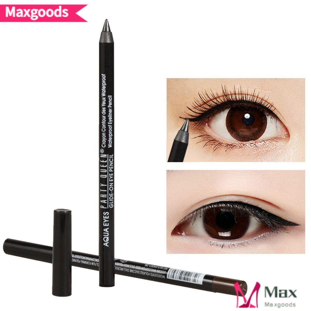 Bút Chì Kẻ Mắt Và Lông Mày Màu Nâu Và Đen Hai Công Dụng Lâu Trôi MAXG