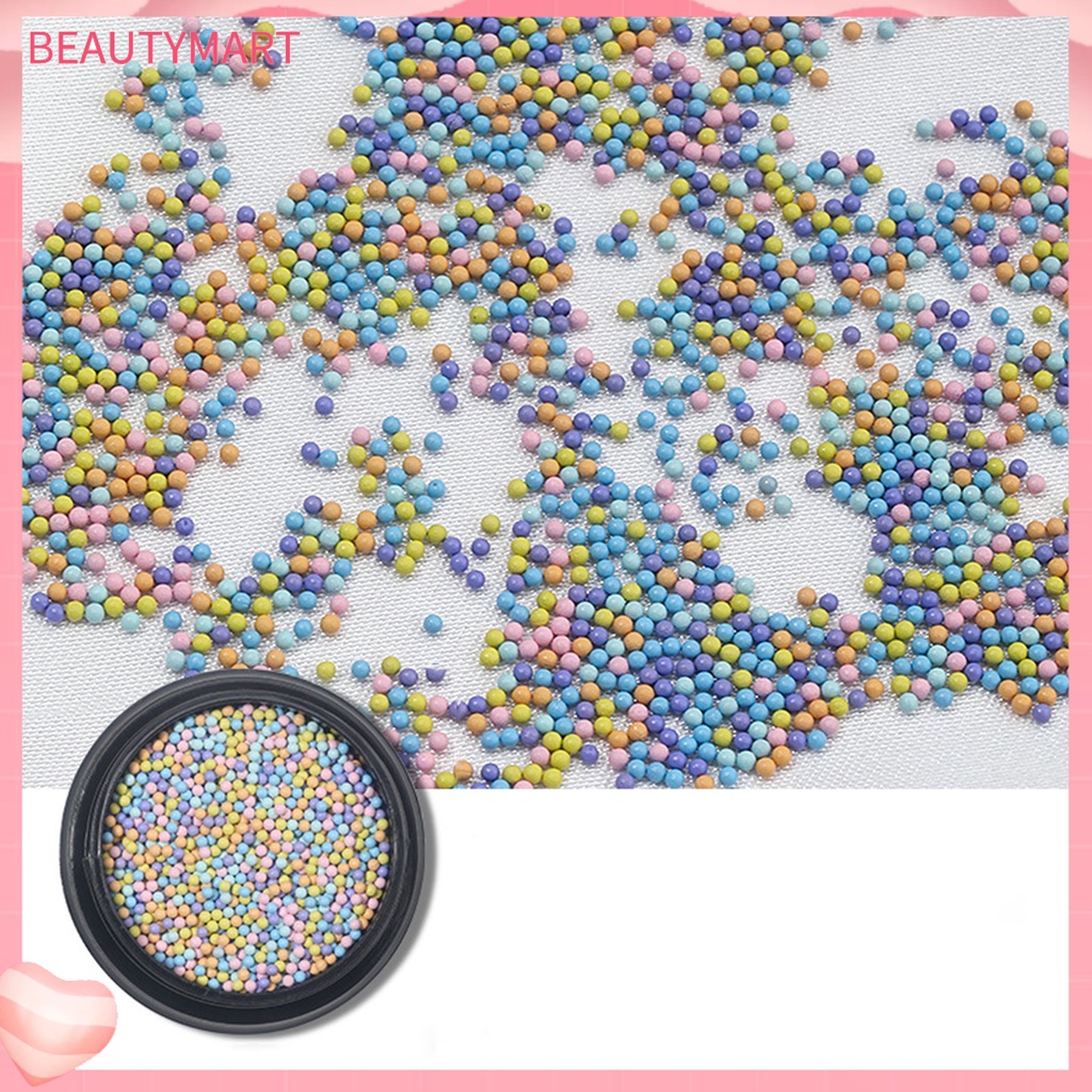 1 Hộp Hạt Hợp Kim 3D Nhiều Màu Sắc Dùng Trang Trí Móng Tay Nghệ Thuật