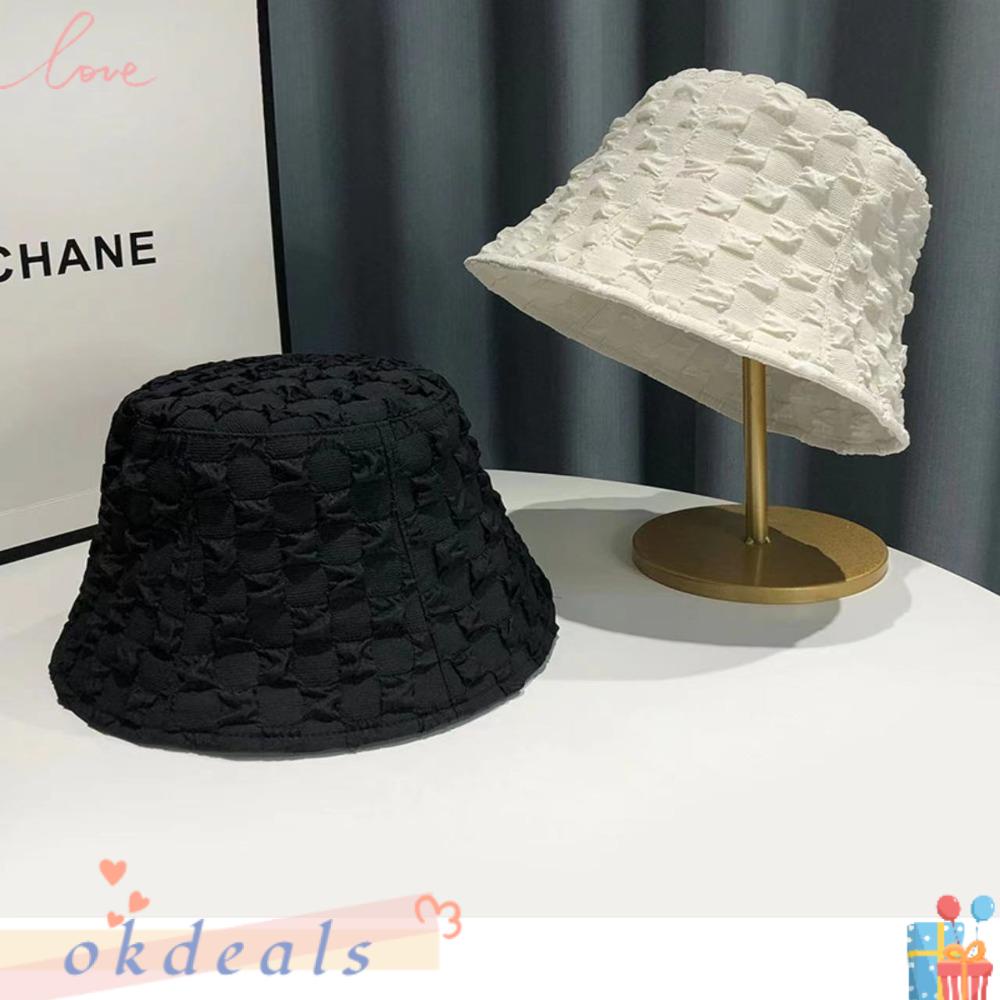 Mũ Tai Bèo Chống Nắng Họa Tiết Kẻ Sọc Thời Trang