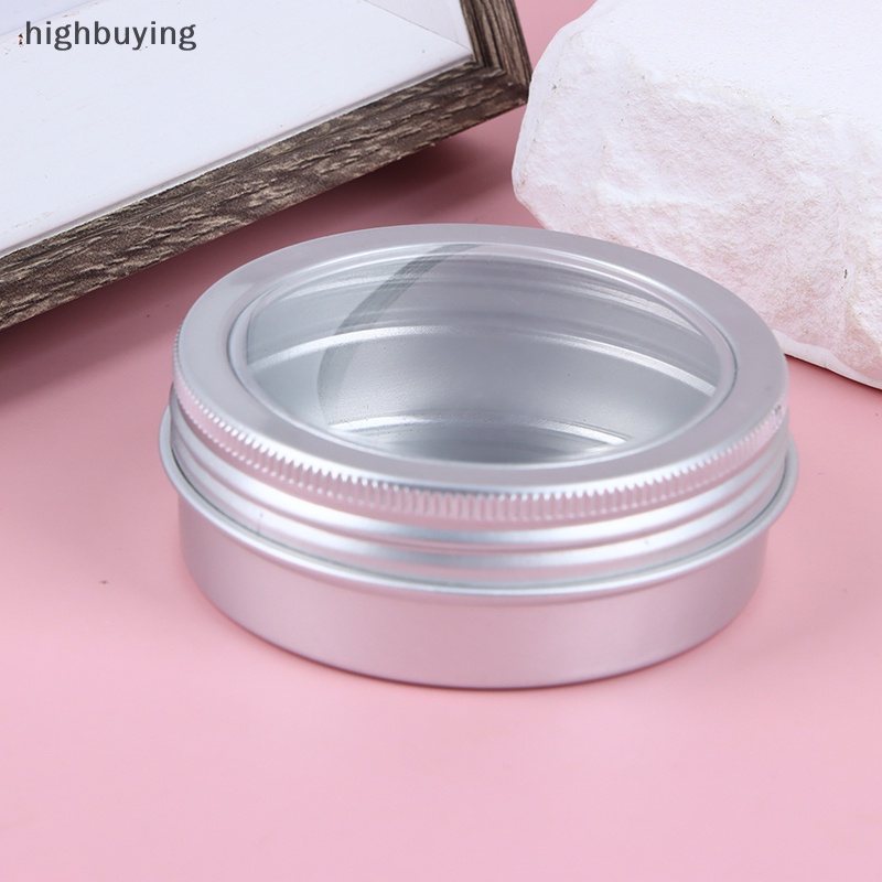 1 Hũ Nhôm Rỗng 15 / 30 / 60G Đựng Kem Mỹ Phẩm Tiện Dụng