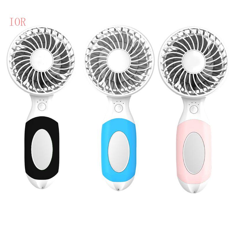 Quạt Mini Cầm Tay Bỏ Túi Với 3 Tốc Độ Gió DC 5V Tiện Dụng