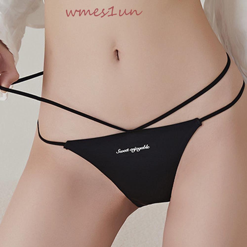 Quần Lót Lụa Mềm Mại Màu Trơn Không Đường May Chống Vi Khuẩn WMES15H