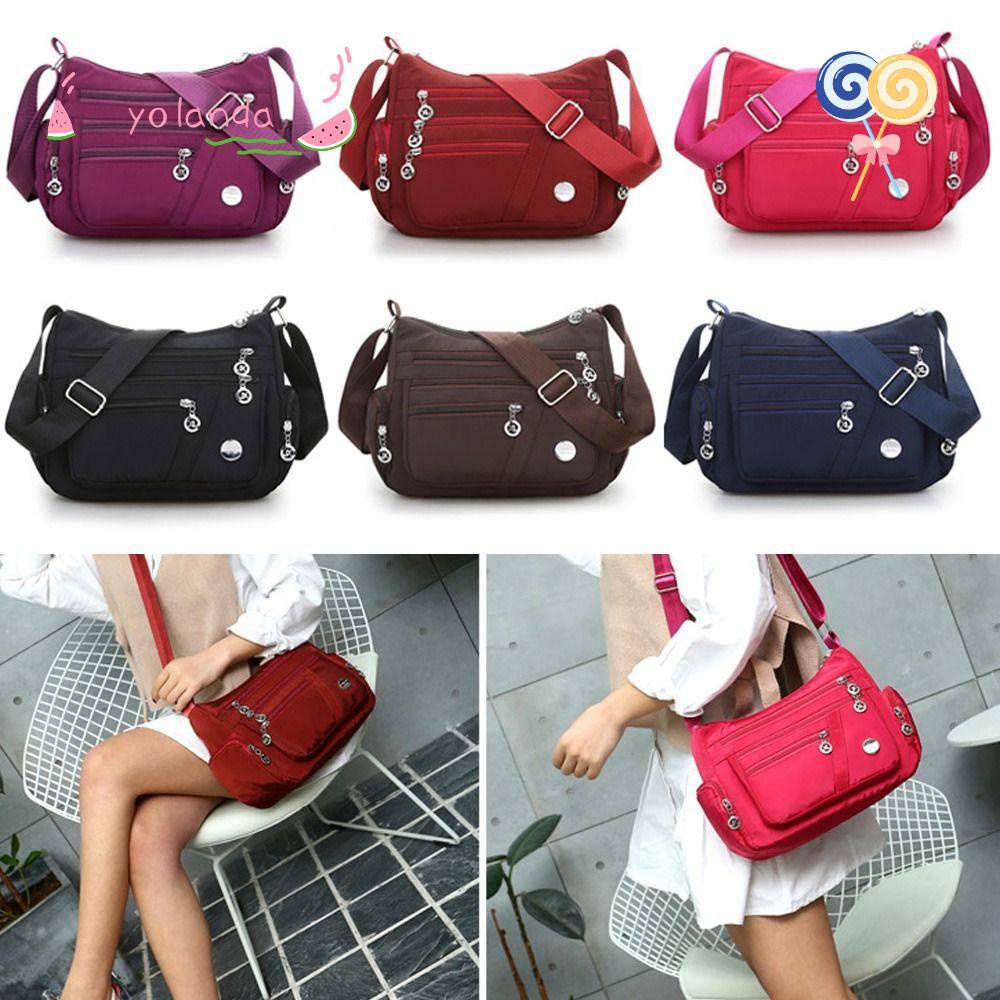 Túi Đeo Chéo Nhỏ Xinh Nhiều Ngăn Thời Trang Cho Nữ