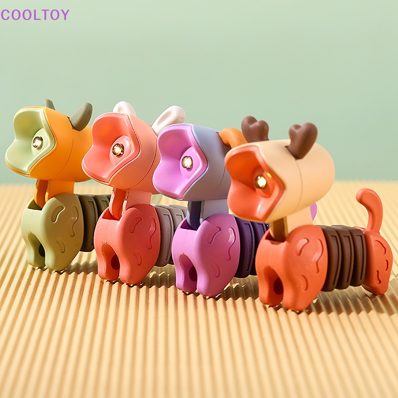 Đèn LED Để Bàn Mini Hình Chú Chó Dễ Thương Dùng Trang Trí Phòng Ngủ