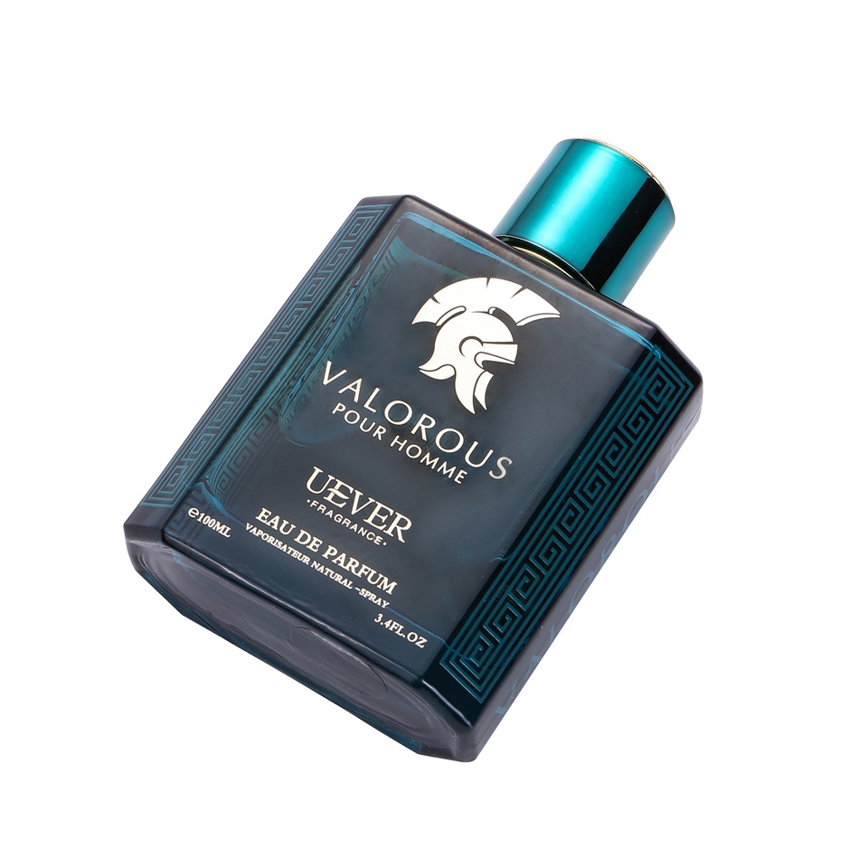 Nước hoa nam thương hiệu Pháp Valorous hương rừng thơm quyến rũ, độ bền và độ thẩm thấu mạnh mẽ với dung tích 100ml
