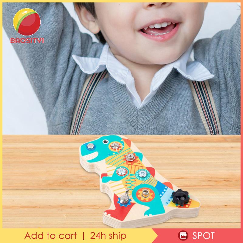 [Baosity1] Bộ Đồ Chơi Bảng Đinh Vít Montessori Cho Trẻ Mẫu Giáo 3 4 5 Tuổi