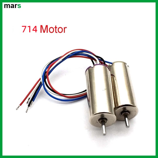 1 Cặp Động Cơ Không Lõi 714 4.2v 58000rpm Cho Máy Bay Điều Khiển Từ Xa