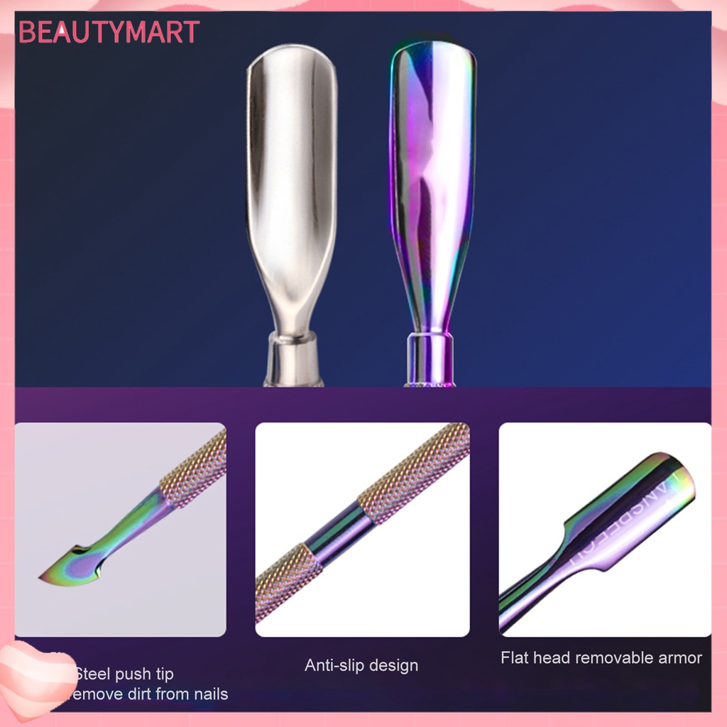 Dụng Cụ Tẩy Tế Bào Chết Cho Móng Tay Bằng Thép Không Gỉ
