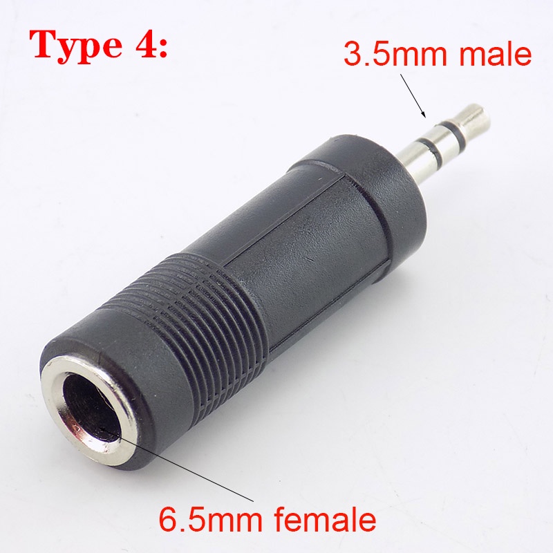 Dây Cáp Âm Thanh Chuyển Đổi Đầu Cắm 3.5mm 6.5mm Sang Ổ Cắm 3.5mm 2.5mm Cho Loa aux vnk2