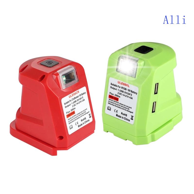 Bộ Chuyển Đổi Nguồn Điện Cho Ryobi One + 18V Pin Li-ion P743 PSK005 PBP2003 P107