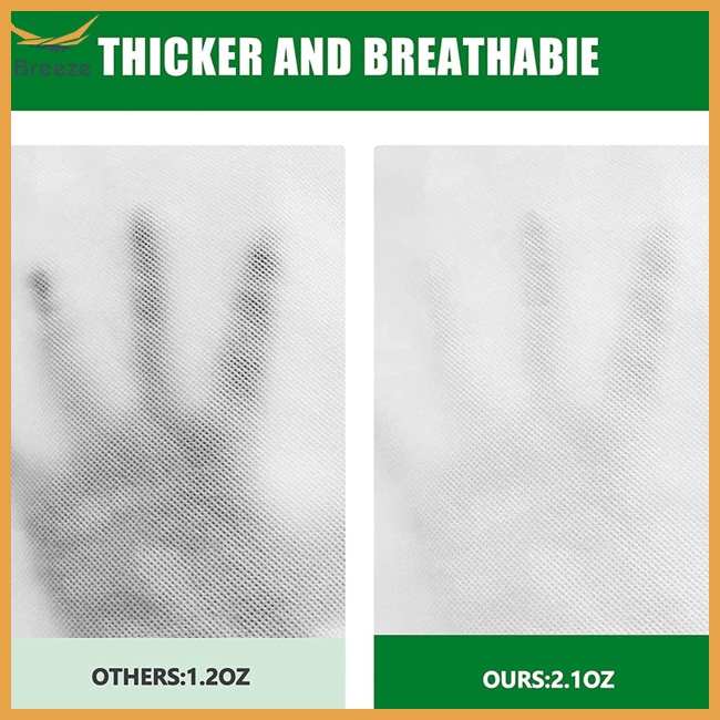 Tấm Vải Bọc Cây Trồng Ngoài Trời Chống Đóng Băng Có Dây Rút Tiện Dụng Sự Bảo Vệ