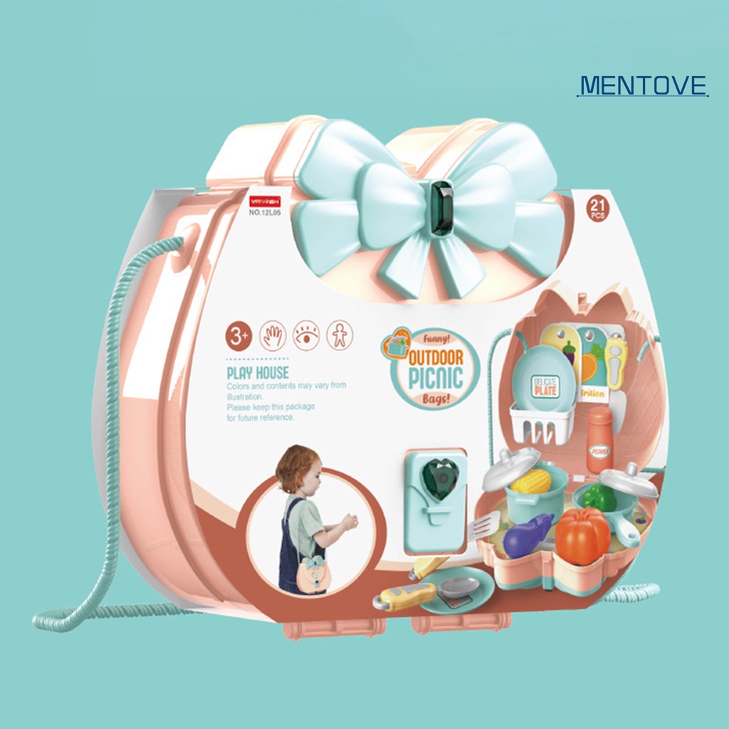 1 Bộ Ba Lô Đồ Chơi Bằng Nhựa Cho Bé