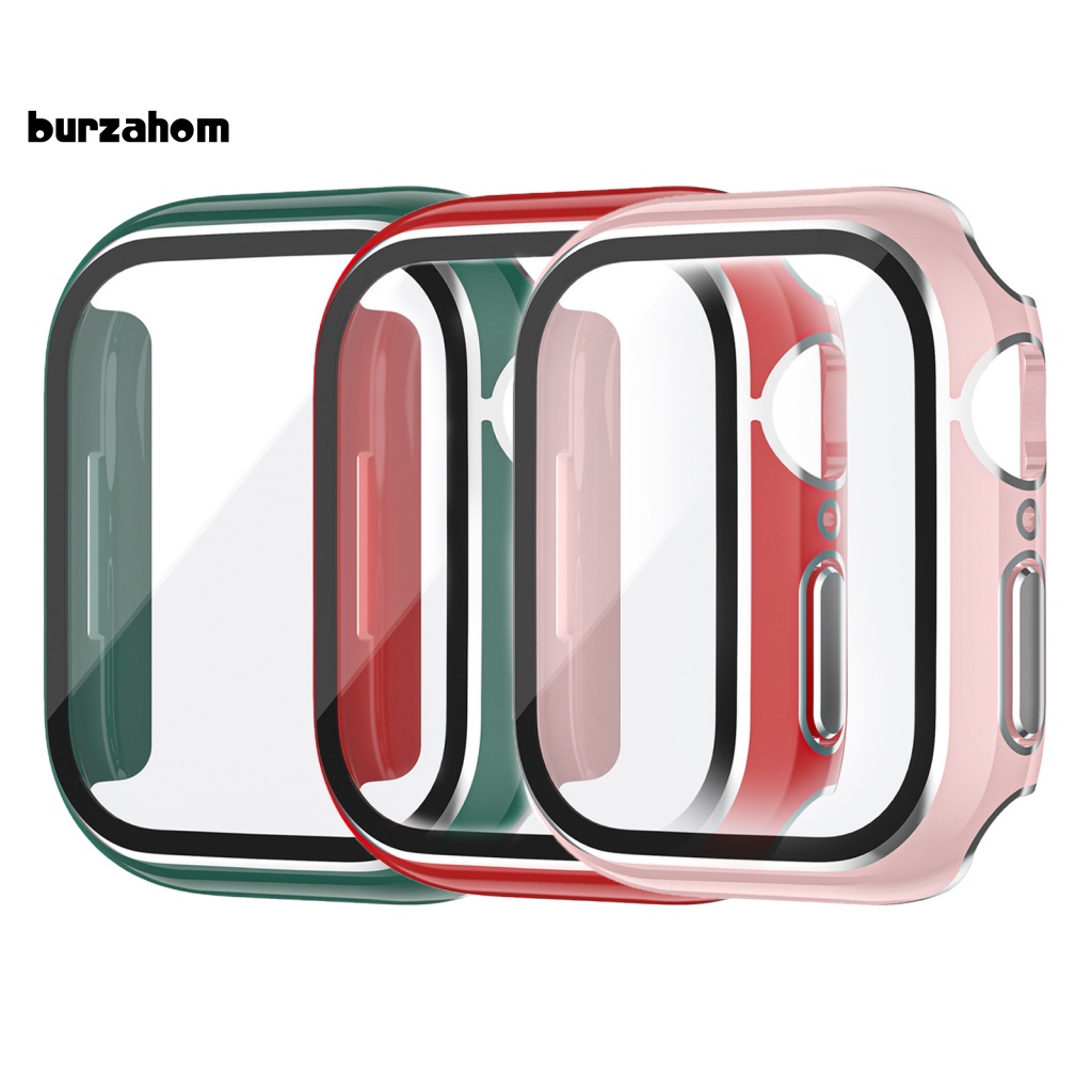 Vỏ Bảo Vệ Màn Hình Chống Bụi Mạ Điện Trong Suốt Cho iWatch 7 41mm / 45mm