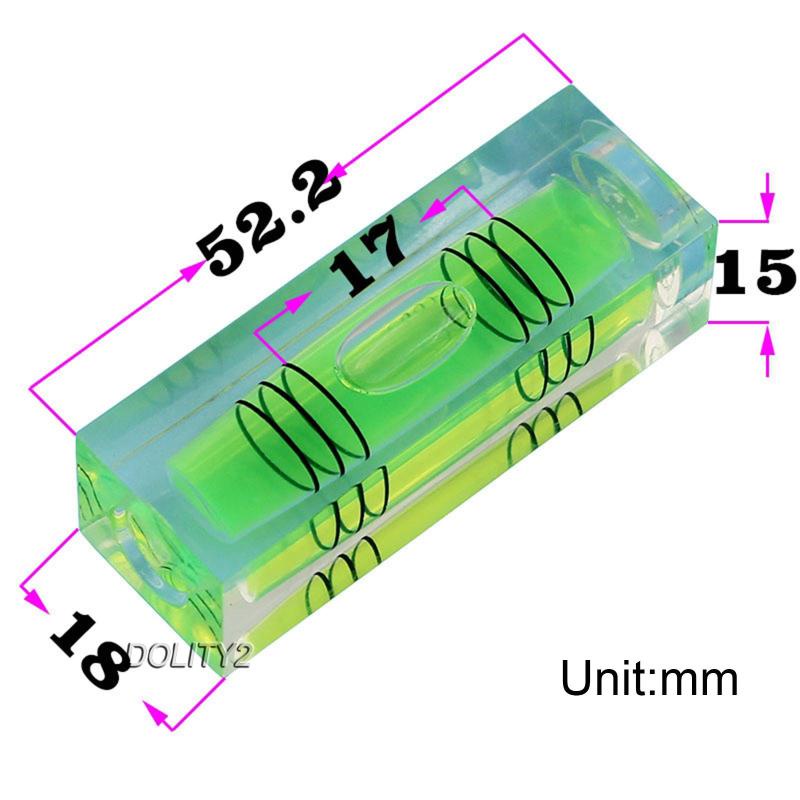 [Dolity2] Thước Đo Độ Bong Bóng Mini Ba Cấp Độ