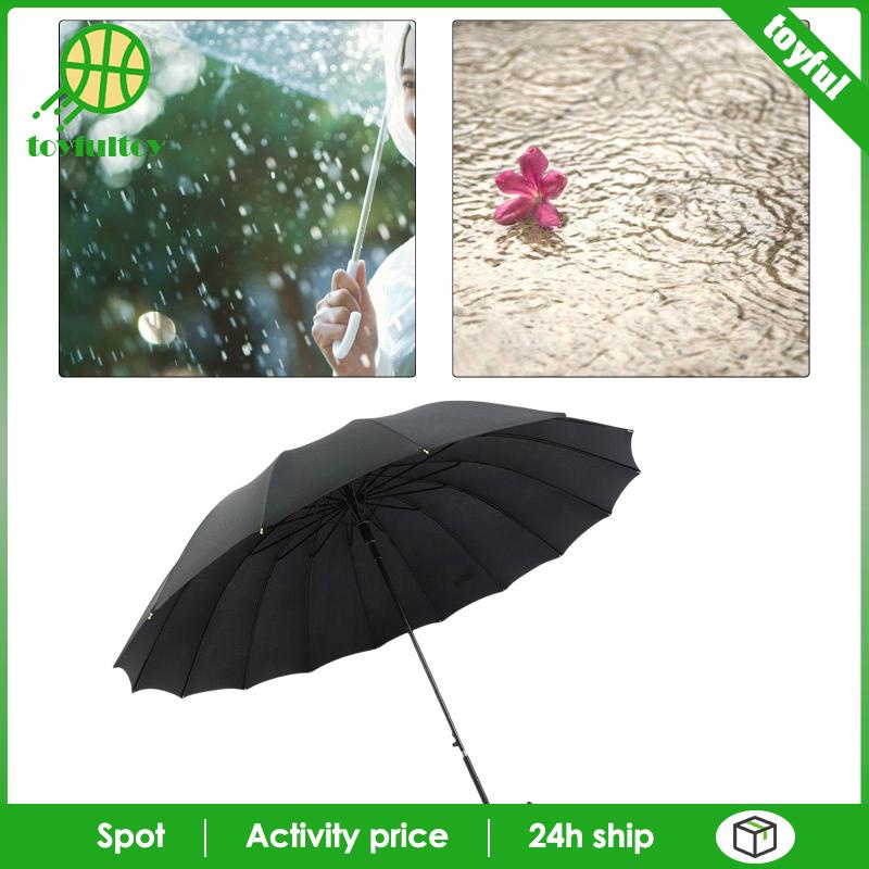 Dù Mở Tự Động Chống Gió 16 Ribs Cho Các Hoạt Động Ngoài Trời