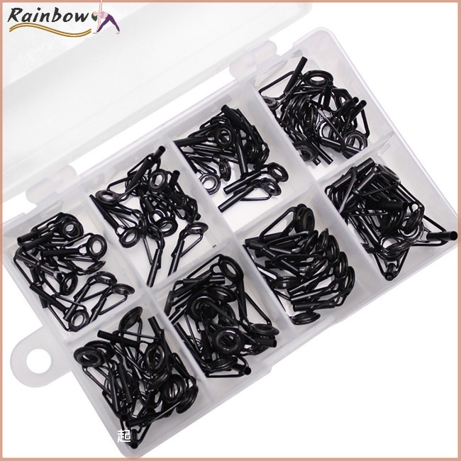 Set 8 Khuyên Dẫn Sửa Chữa Cần Câu Cá Bằng Thép Không Gỉ