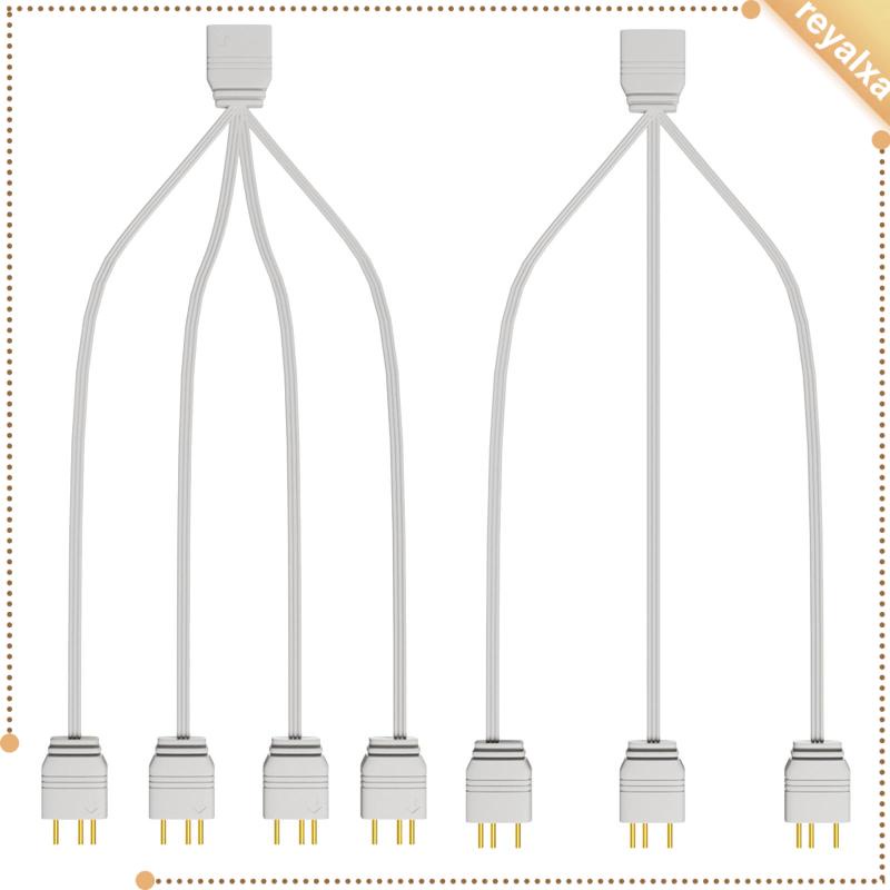 Cáp Chia Nguồn ARGB 5V 3Pin 1 Sang Ba / 4 Chuyên Dụng Cho Máy Tính Để Bàn