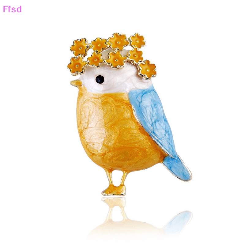 {Ffsd} Trâm Cài Áo Khoác Hóa Trang Chim Hoa Nhỏ Thời Trang Làm Quà Tặng Truy Cập *