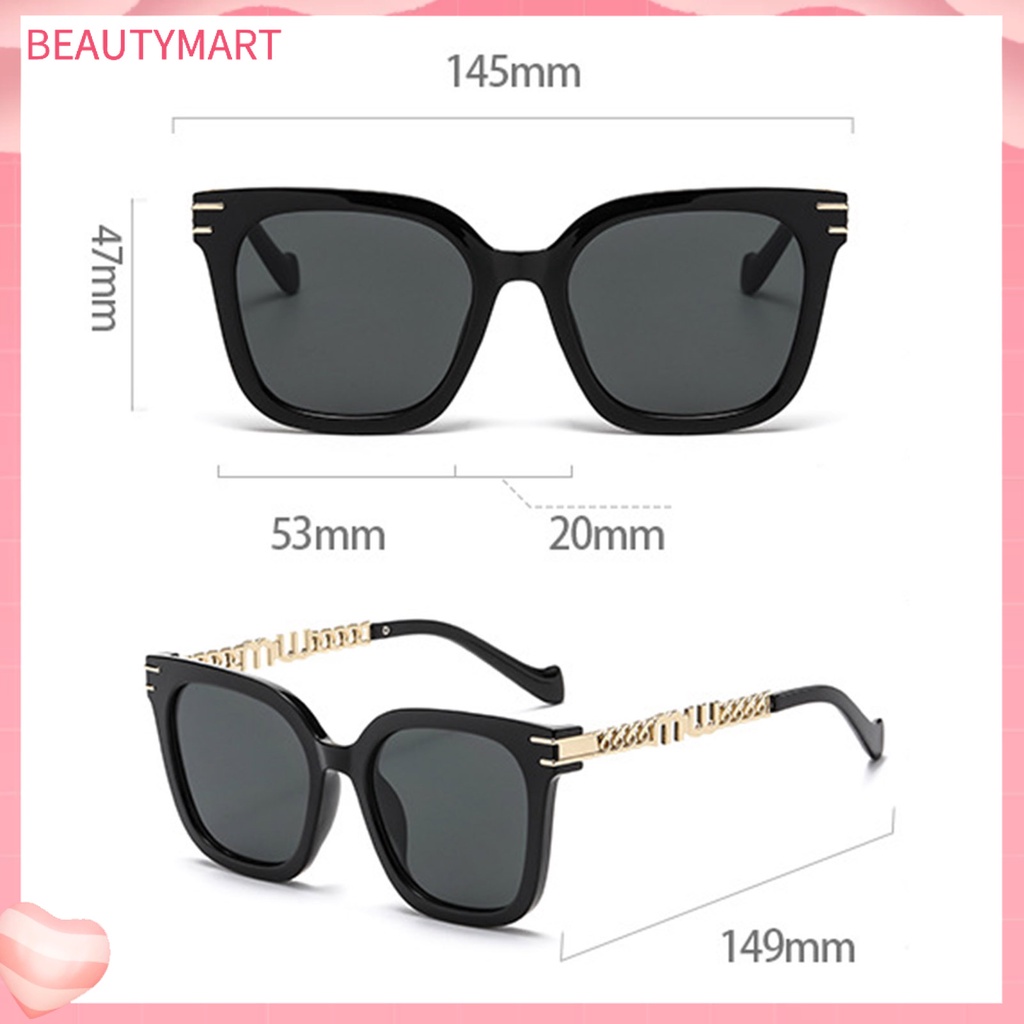 Kính Mát Gọng Vuông Chống Tia UV400 Màu Sắc Thời Trang Unisex