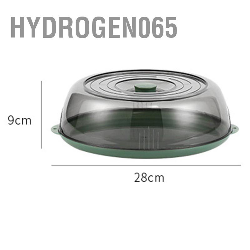 Hydrogen065 Dish Cover PET Cách nhiệt Lưu trữ Chống bụi trong suốt để nấu ăn dã ngoại tại nhà