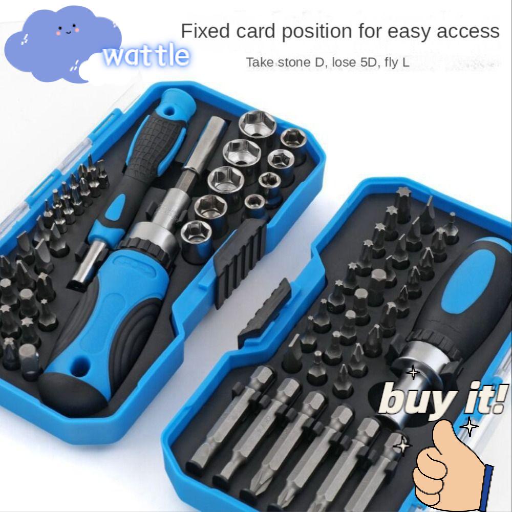 Bộ Tua Vít 34 / 44 / 63 Món Đầu Lục Giác Chuyên Dụng Sửa Chữa Vật Dụng