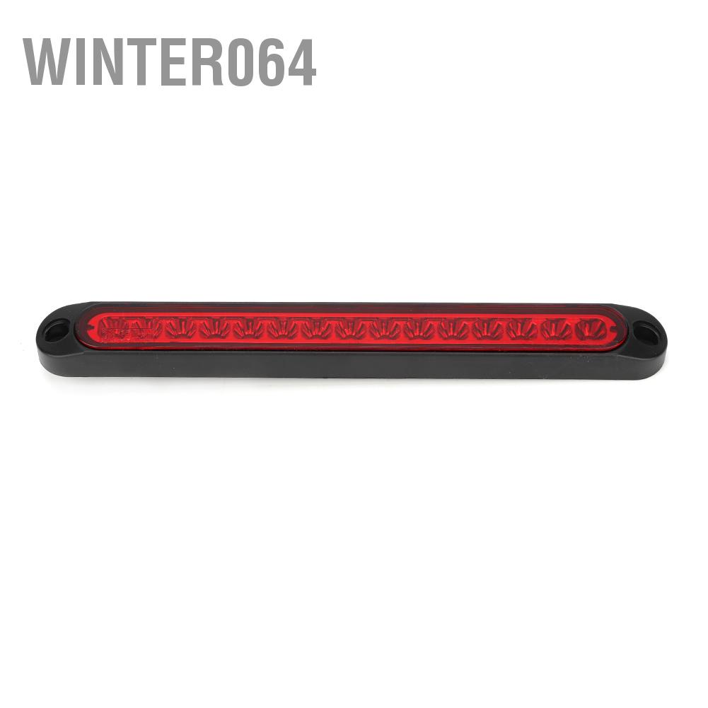 Winter064 Đèn hậu Trailer phanh cao báo rẽ Xe tải 15LED 10-30V