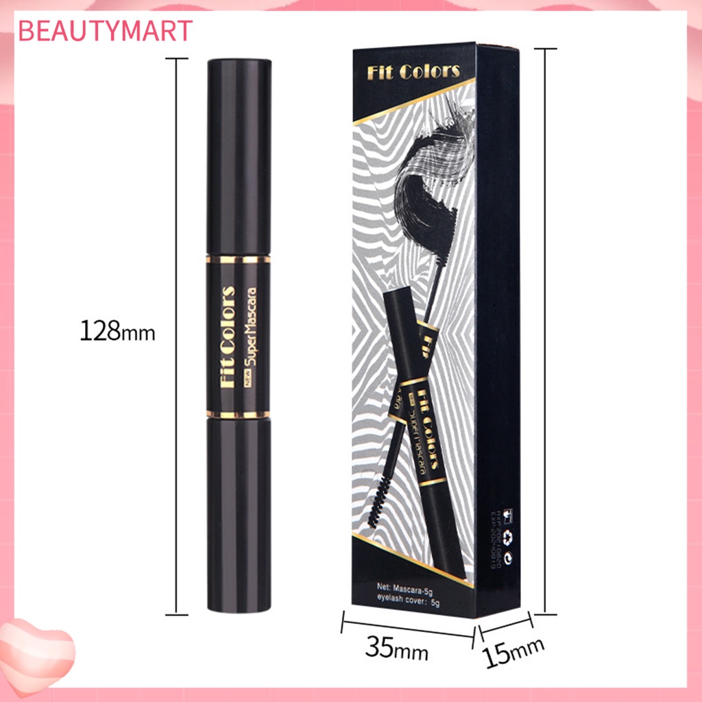 Mascara Hai Đầu Chống Thấm Nước Không Phai Lâu Trôi Chuốt Dày Và Cong Mi 5g