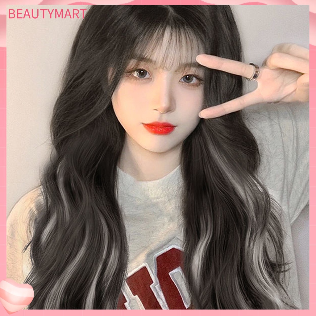 [beautymart] Bộ Tóc Giả Một Mảnh Mềm Mượt Tạo Kiểu Tóc Dày Vô Hình Không Vón Cục Cho Nữ Sử Dụng