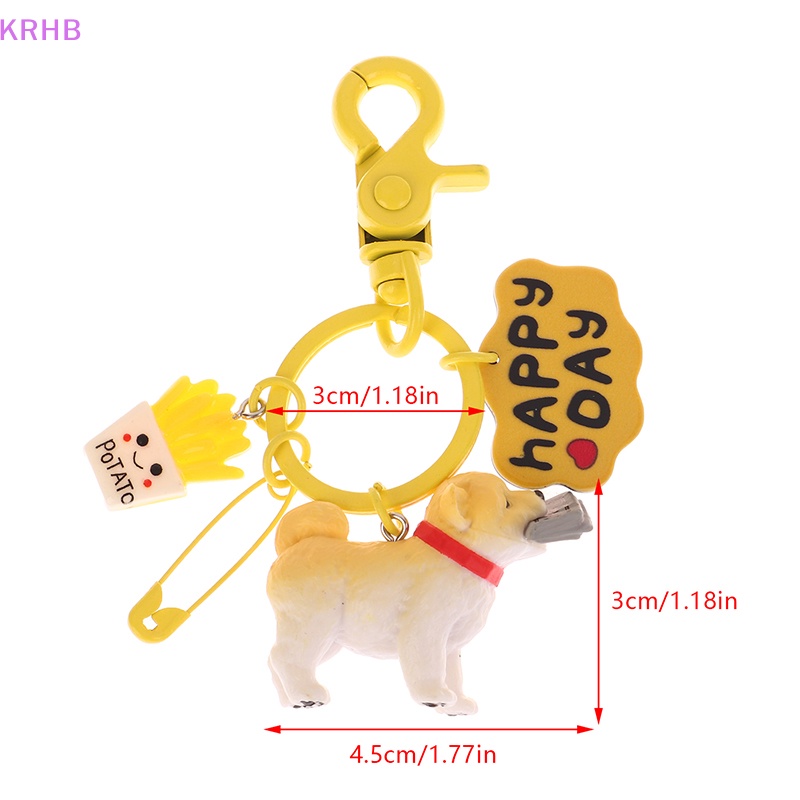 Móc Khóa Hình Chó Shiba Xinh Xắn Dễ Thương Mới