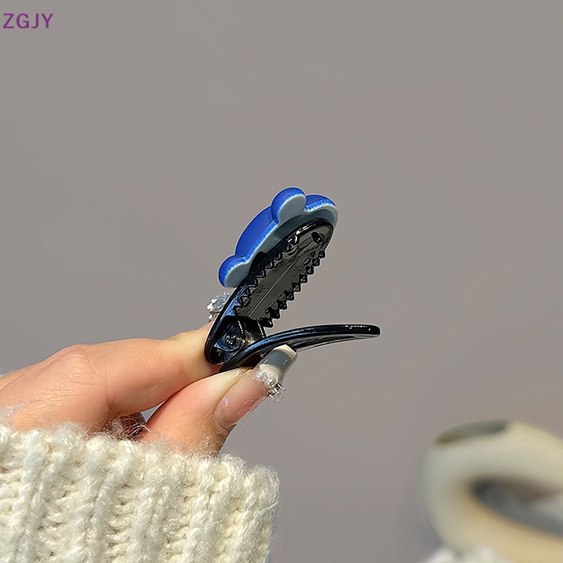 Set 2 Kẹp Tóc Nhỏ Hình Gấu Siêu Dễ Thương Cho Bé Gái Mới