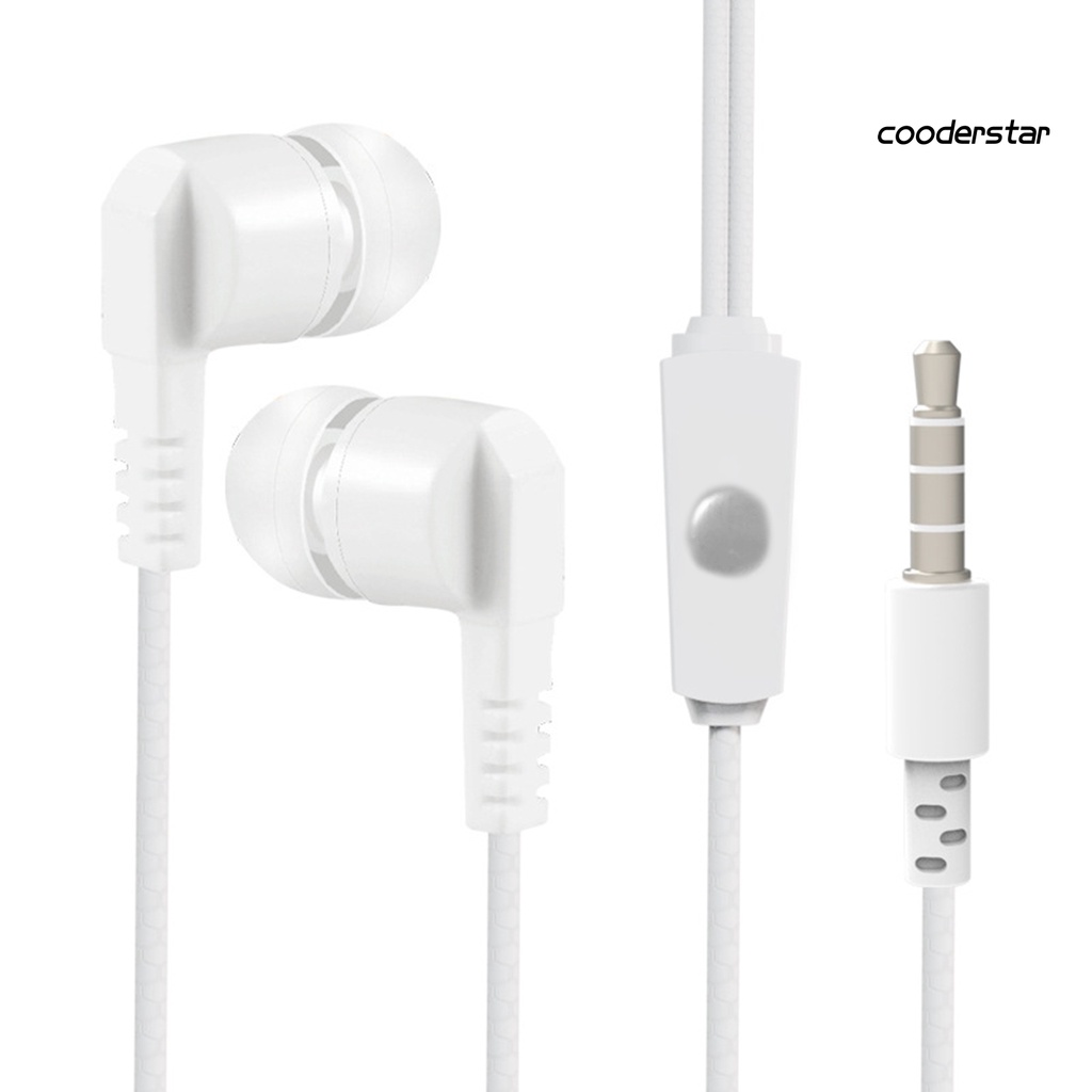 (Coood) Tai Nghe Nhét Tai Có Dây Độ Trung Thực Cao 3.5mm Kèm Mic Cho Thể Thao