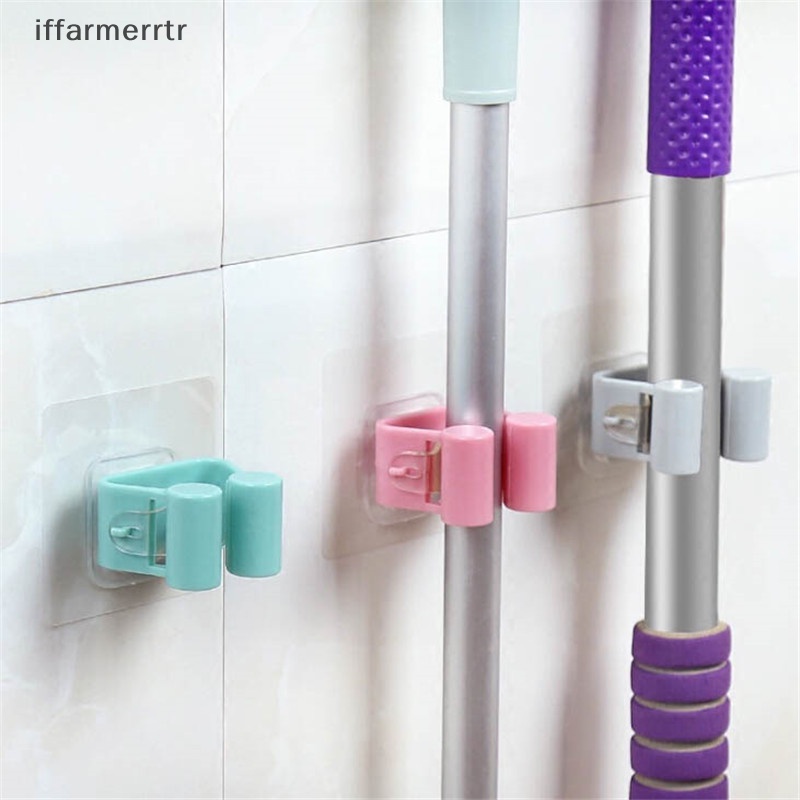If 1 Giá Đỡ Cây Lau Nhà / Chổi / Ô / Cây Lau Nhà Hít Tường