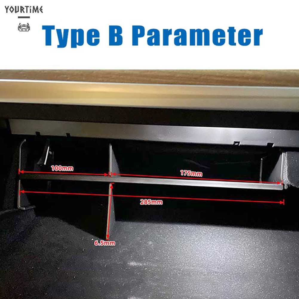 Hộp Đựng Vật Dụng Chia Ngăn Trang Trí Nội Thất Xe Hơi