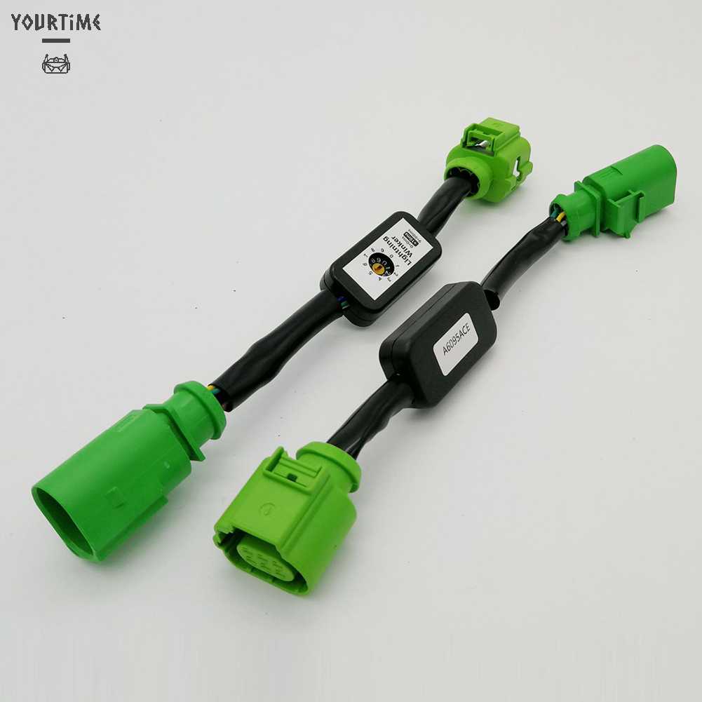 Set 2 Dây Cáp Mô Đun Đèn Đuôi Xe Audi A3 8V