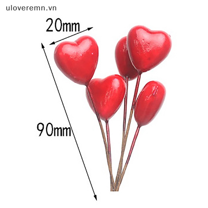 5 Bong Bóng Trái Tim Trang Trí Nhà Búp Bê Tỉ Lệ 1: 12