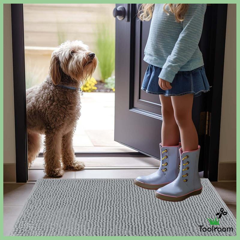 Thảm Chùi Chân Chống Trượt Thấm Hút Tốt Tiện Dụng