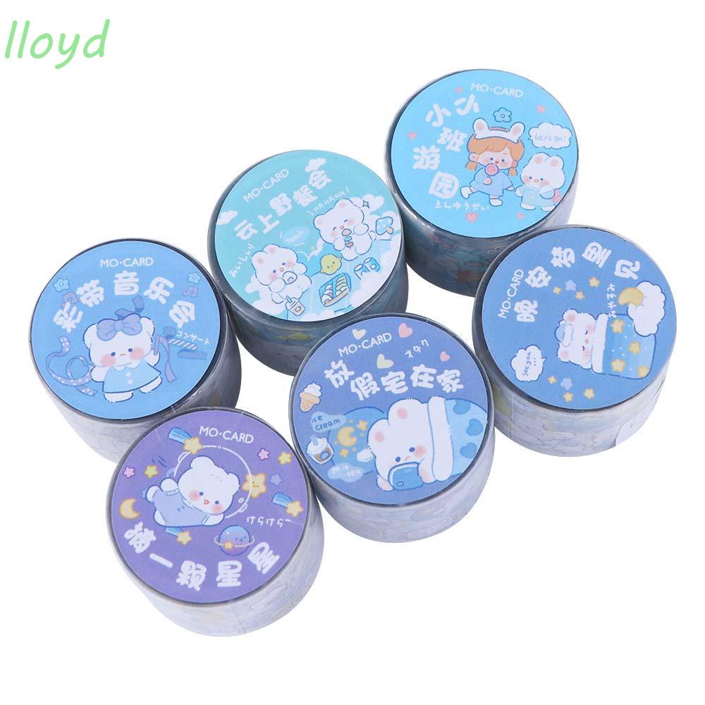 Băng Keo Dán Trang Trí Sổ Tay DIY Họa Tiết Dễ Thương